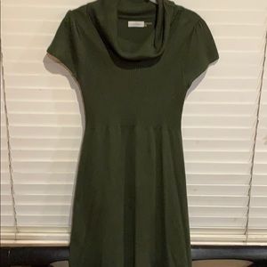 Cowl neck Calvin Klein knit dress